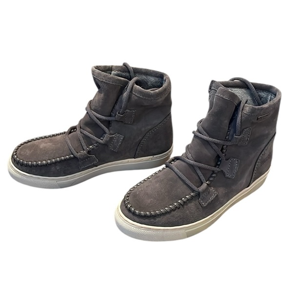 COUGAR Fabiola Grey Suede Waterproof High-Top Sneaker Boot Size 6 - Picture 3 of 9